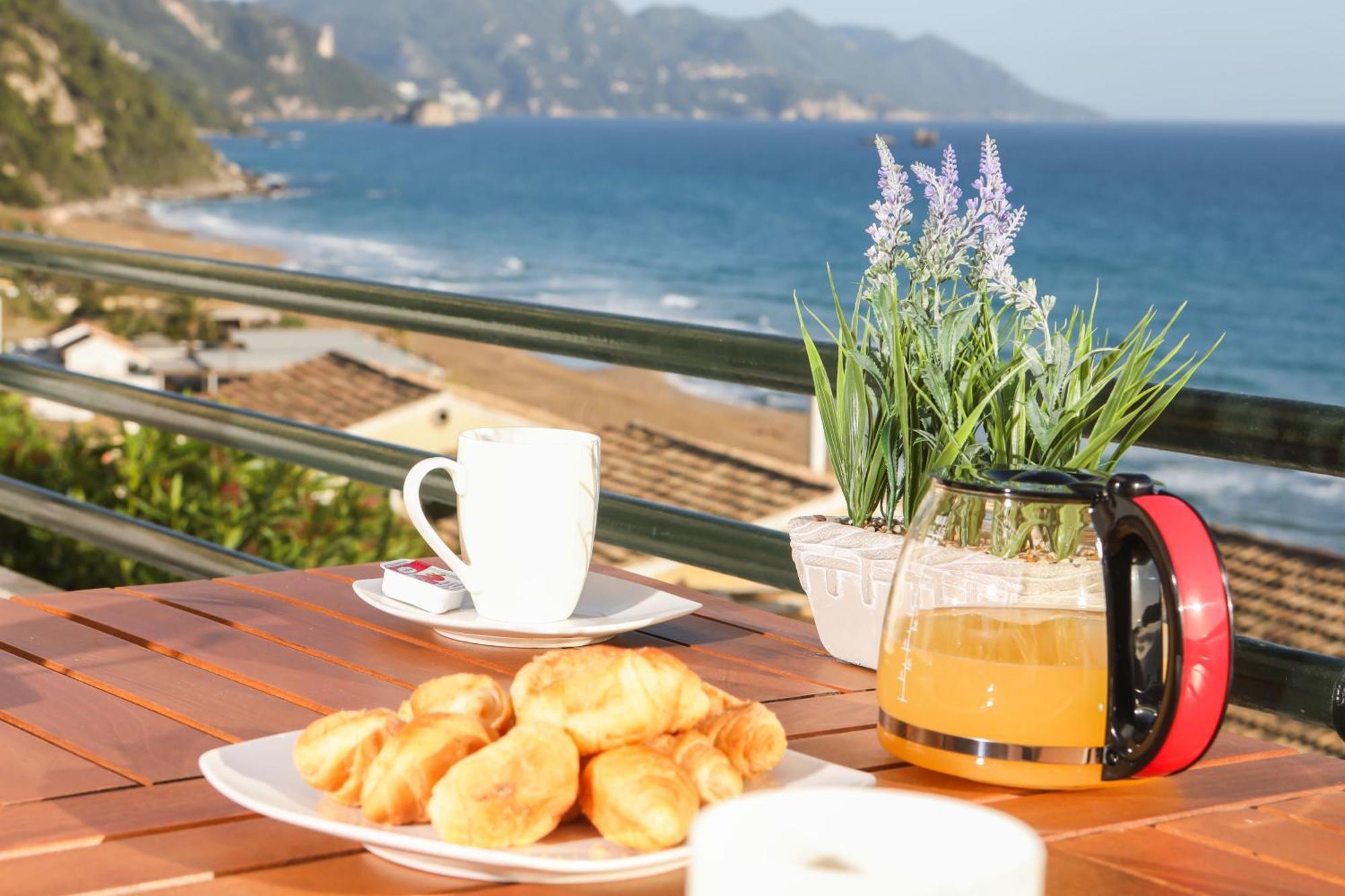 Grammhouse Corfu - Glyfada Beach Eksteriør bilde
