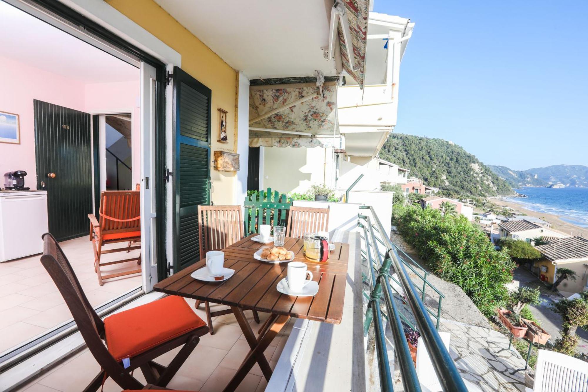 Grammhouse Corfu - Glyfada Beach Eksteriør bilde