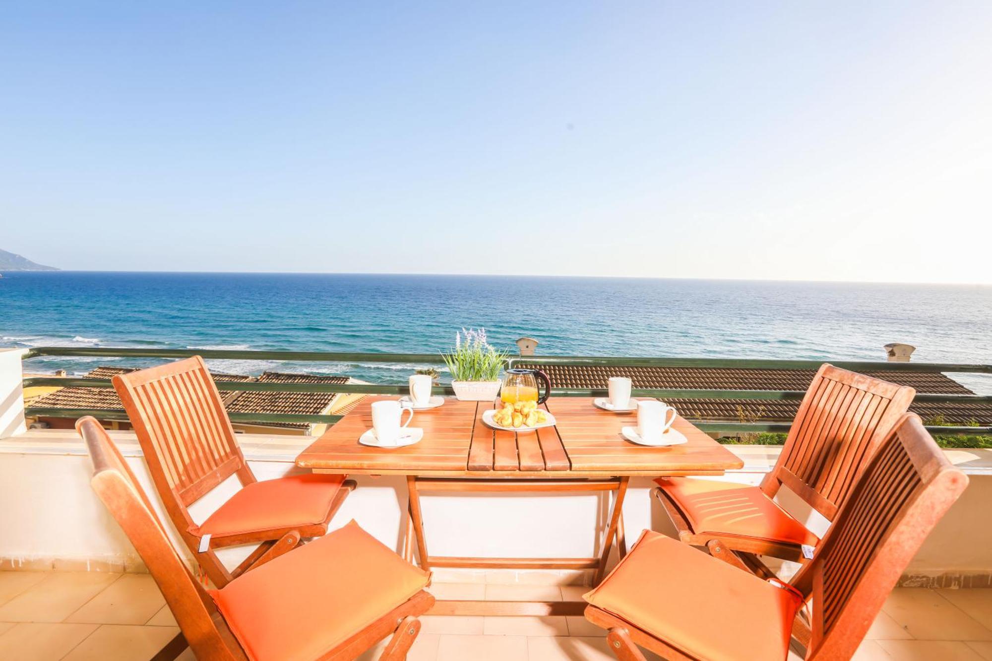 Grammhouse Corfu - Glyfada Beach Eksteriør bilde