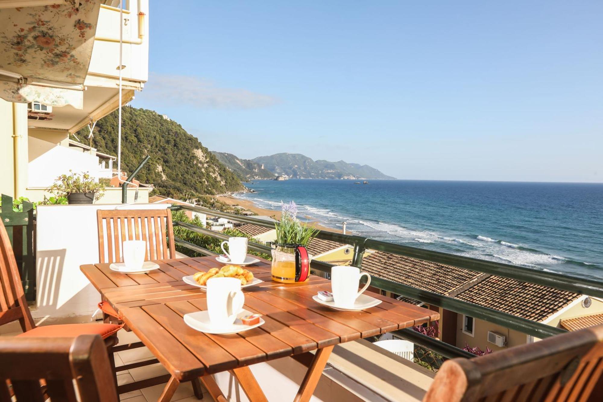Grammhouse Corfu - Glyfada Beach Eksteriør bilde
